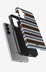 Samsung Galaxy S25 FE Tough Case – Latte Lines - View 2