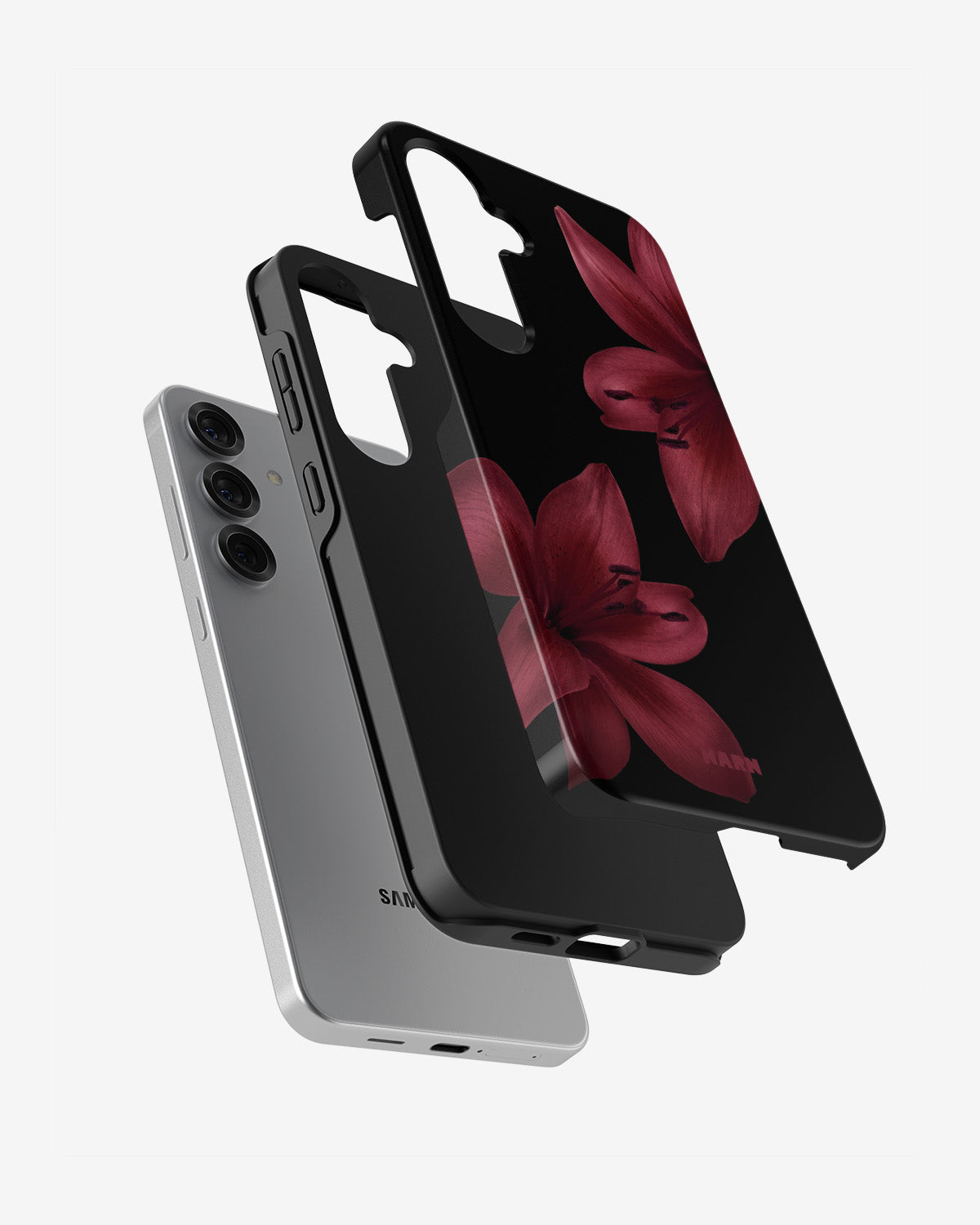 Samsung Galaxy S25 FE Tough Case – Ruby Lily - View 2