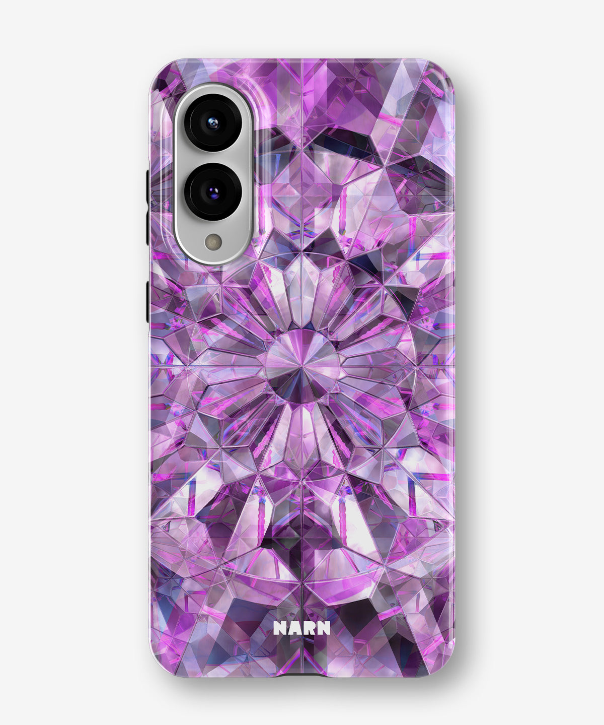 Samsung Galaxy S25 Edge Tough Case – Lavender Crystals - View 1