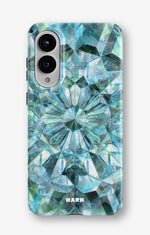 Samsung Galaxy S25 Edge Tough Case – Green Crystals - View 1