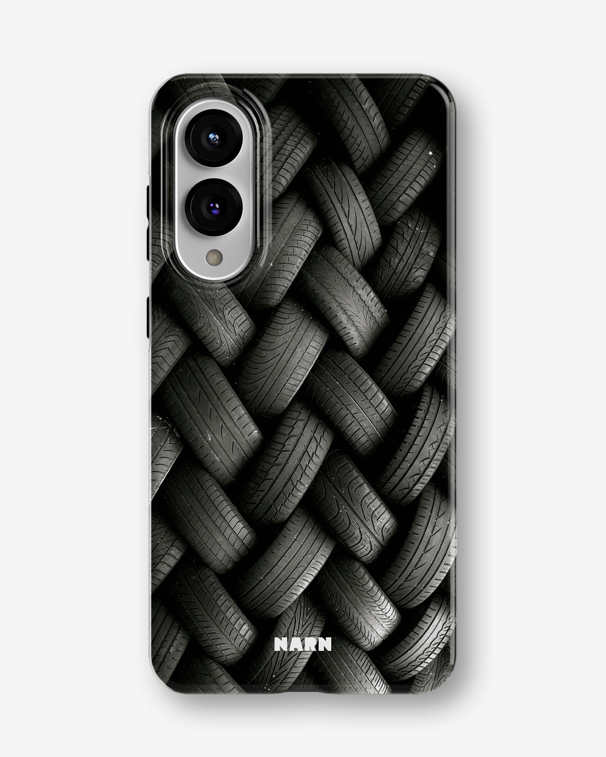 Samsung Galaxy S25 Edge Tough Case – Tires Wall - View 1