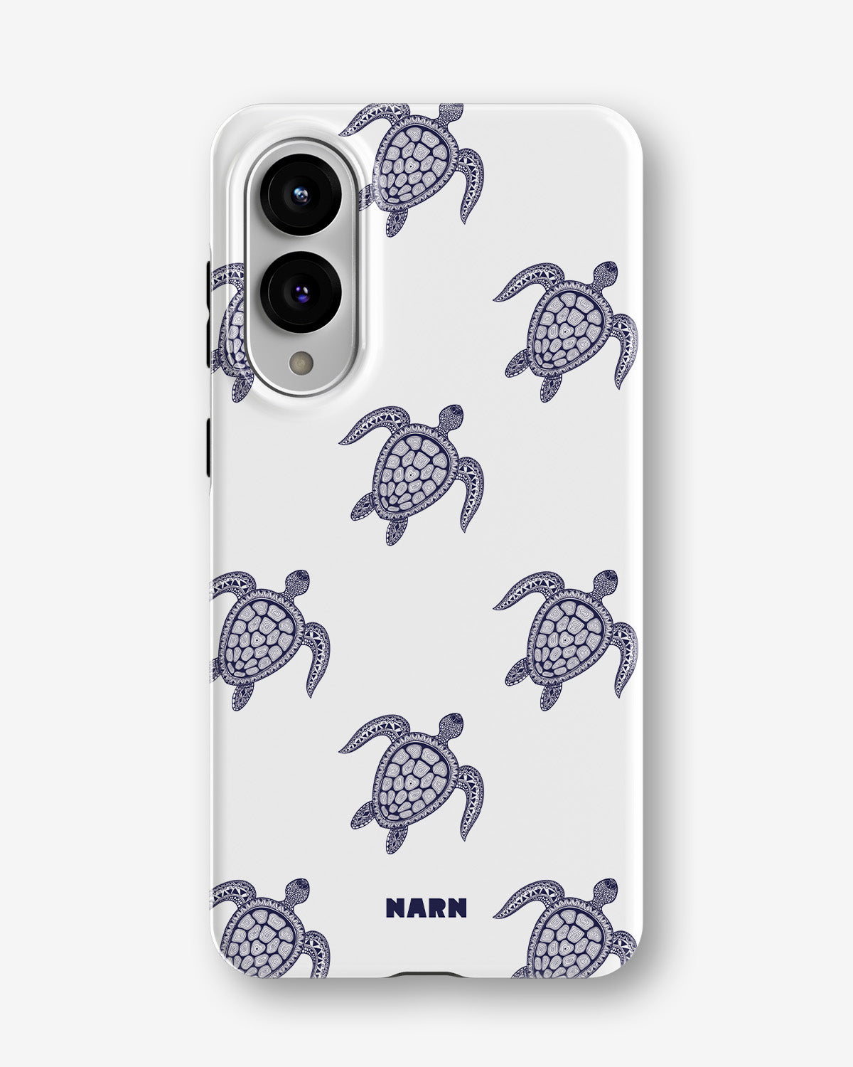 Samsung Galaxy S25 Edge Tough Case – Blue Turtles - View 1