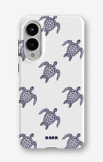 Samsung Galaxy S25 Edge Tough Case – Blue Turtles - View 1