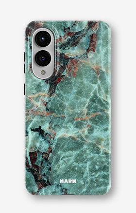 Samsung Galaxy S25 Edge Tough Case – Green Marble - View 1