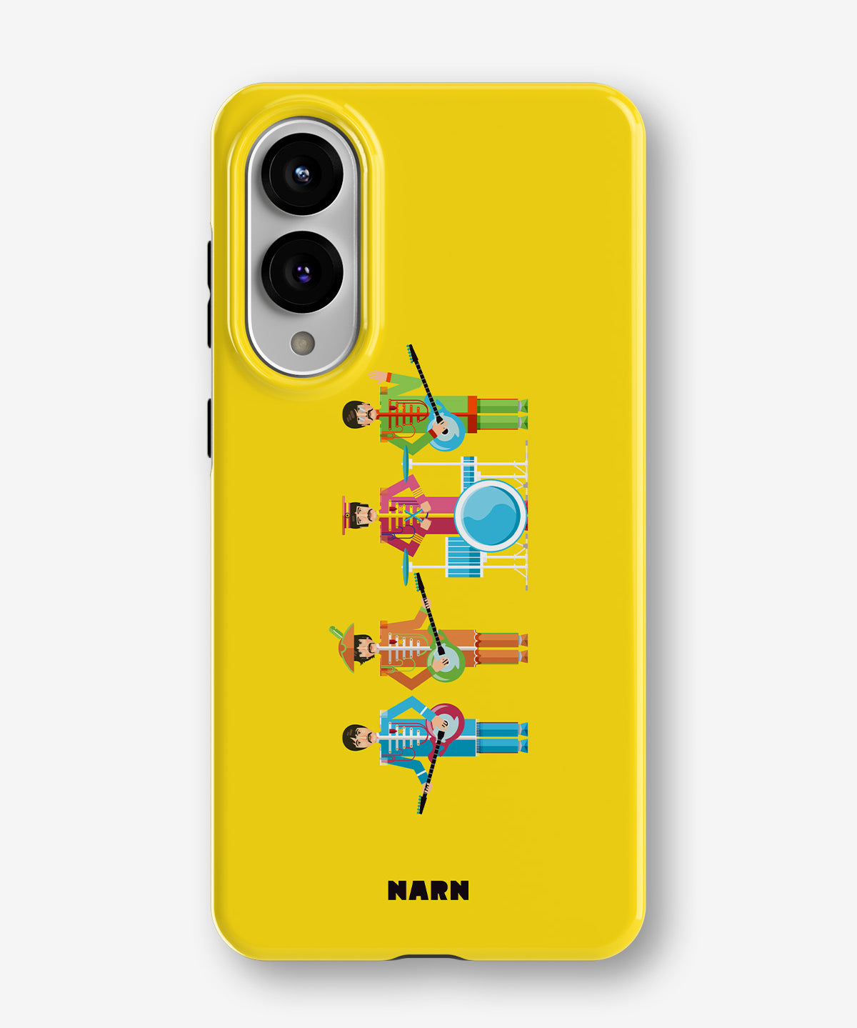 Samsung Galaxy S25 Edge Tough Case – Beatles Yellow - View 1