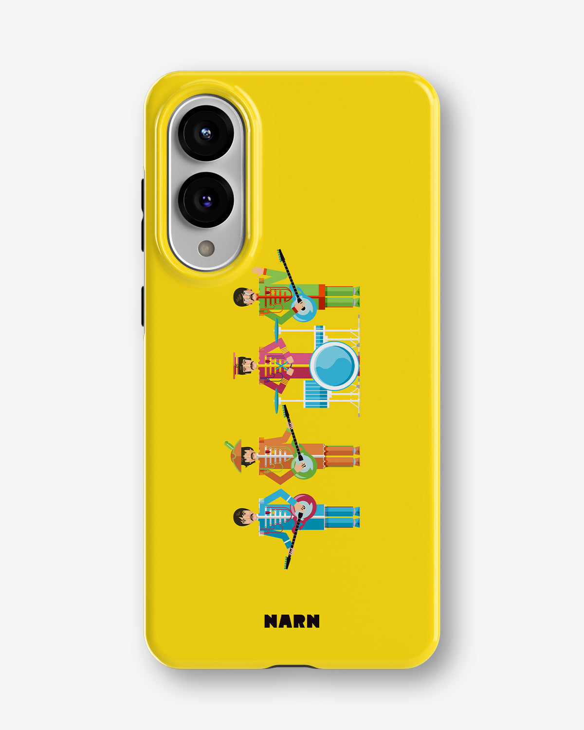 Samsung Galaxy S25 Edge Tough Case – Beatles Yellow - View 1