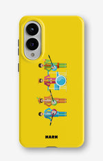 Samsung Galaxy S25 Edge Tough Case – Beatles Yellow - View 1