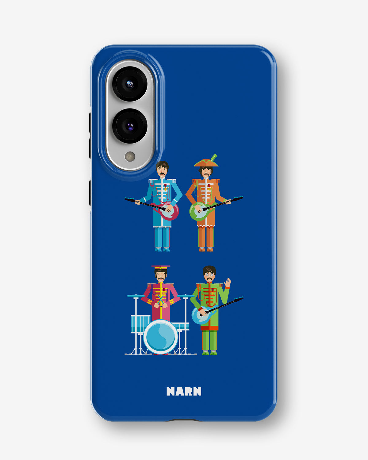 Samsung Galaxy S25 Edge Tough Case – Beatles Blue - View 1