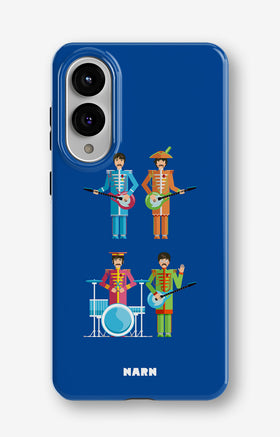 Samsung Galaxy S25 Edge Tough Case – Beatles Blue - View 1