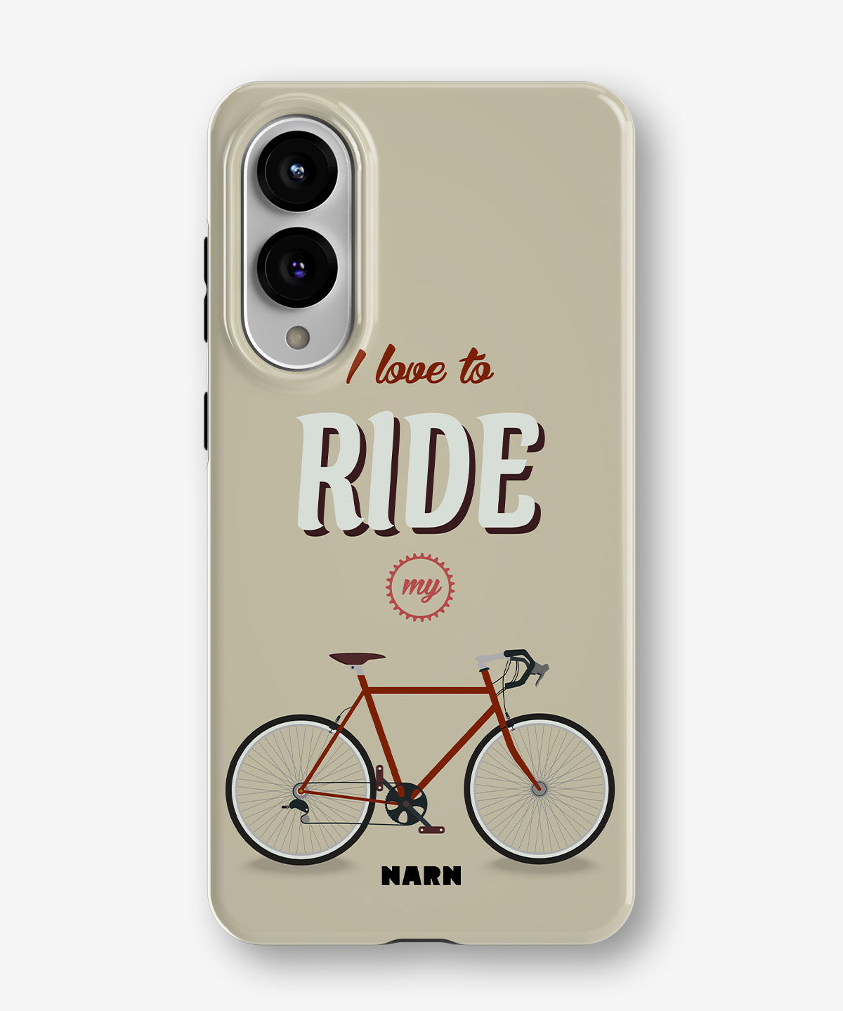 Samsung Galaxy S25 Edge Tough Case – Ride My Bicycle - View 1
