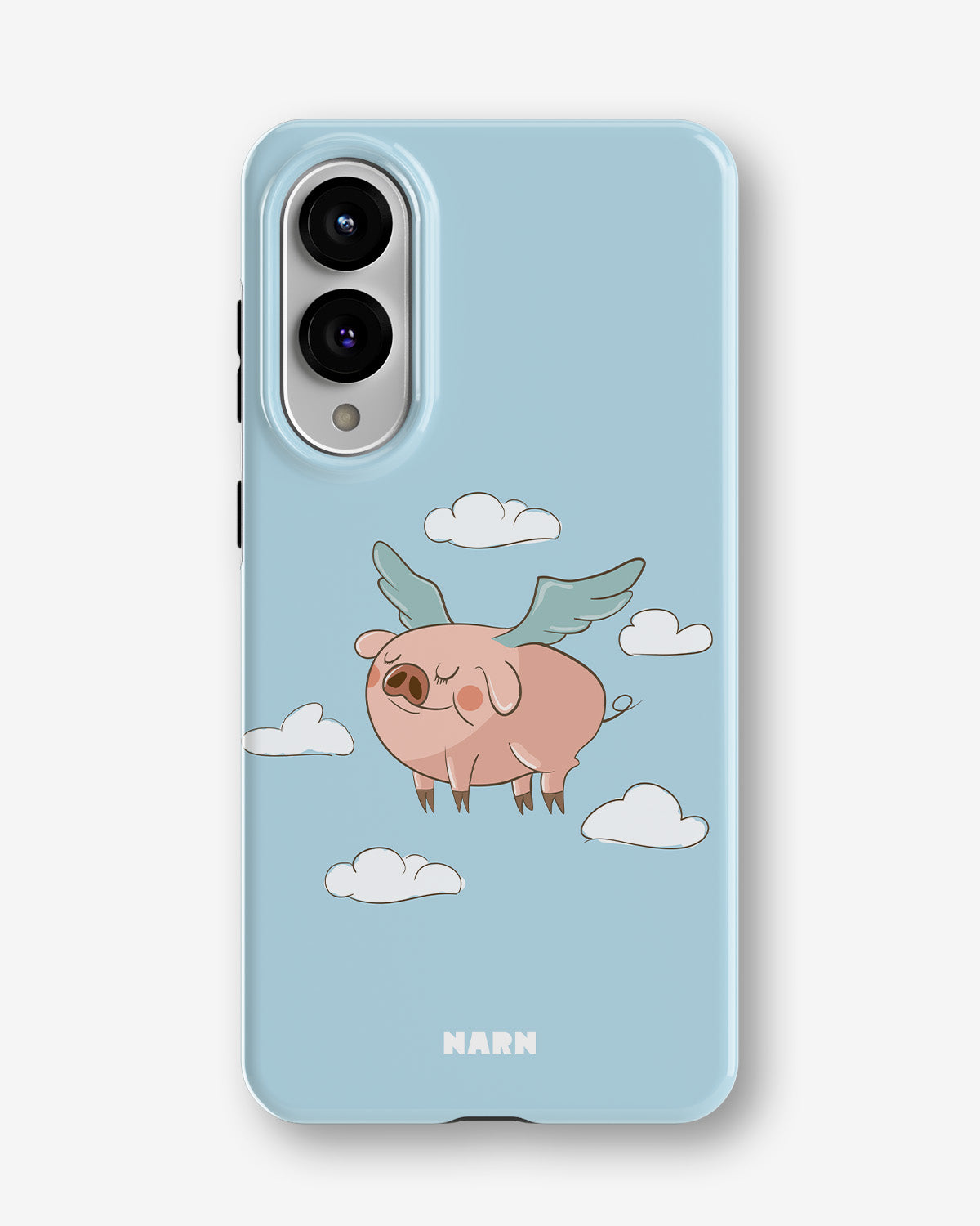 Samsung Galaxy S25 Edge Tough Case – Dreamy Pig - View 1
