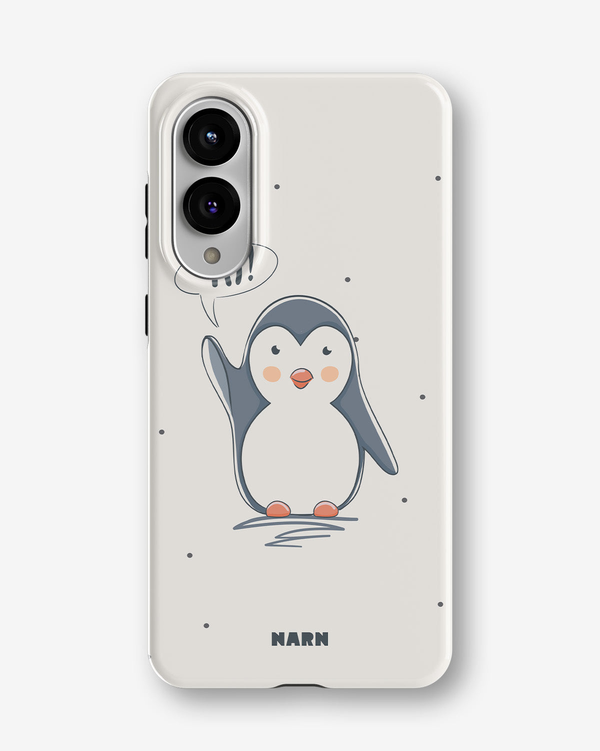 Samsung Galaxy S25 Edge Tough Case – Cute Penguin - View 1