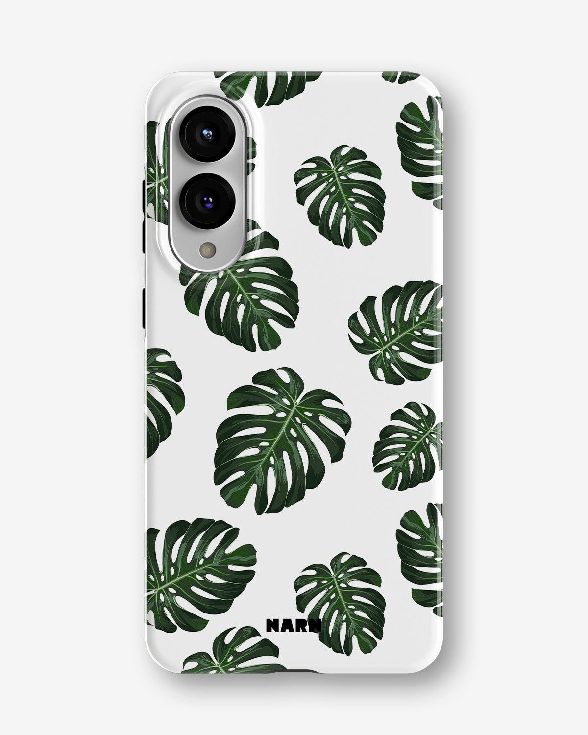 Samsung Galaxy S25 Edge Tough Case – Monstera Pattern - View 1