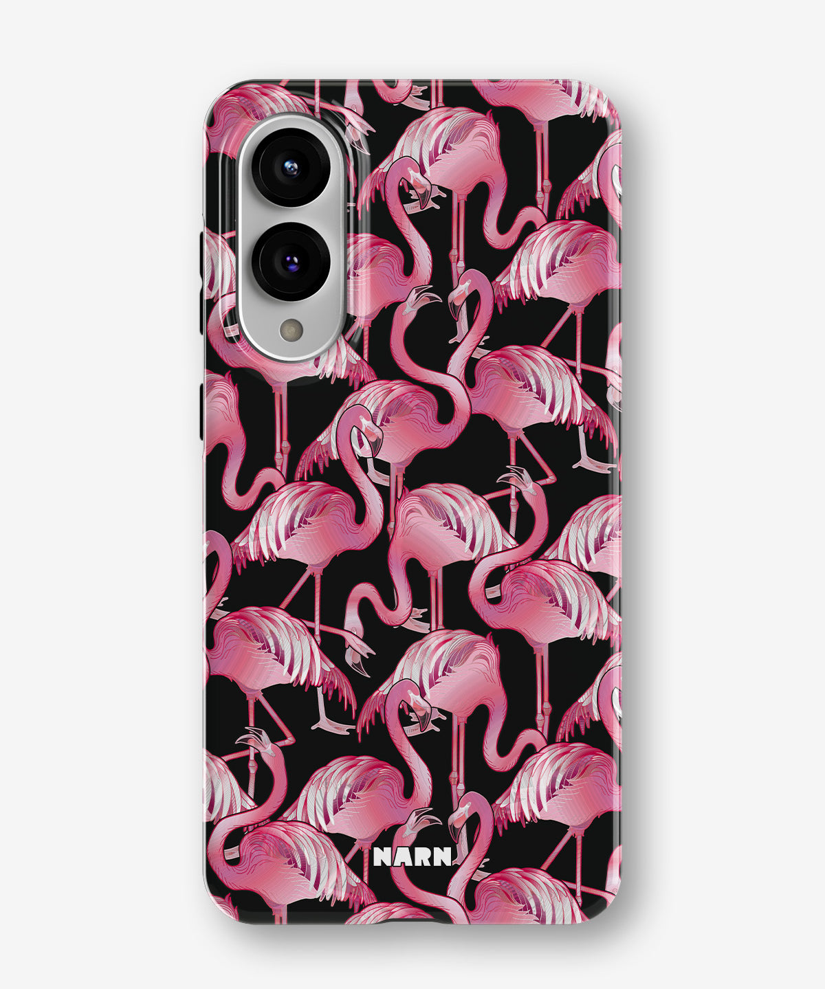 Samsung Galaxy S25 Edge Tough Case – Flamingos - View 1