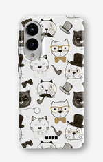 Samsung Galaxy S25 Edge Tough Case – Cartoon Cats - View 1