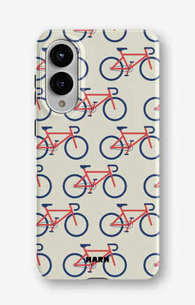 Samsung Galaxy S25 Edge Tough Case – Vintage Bicycle - View 1