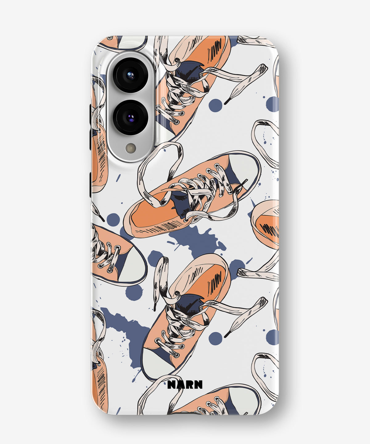 Samsung Galaxy S25 Edge Tough Case – Apricot Sneakers - View 1