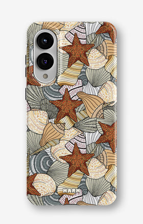 Samsung Galaxy S25 Edge Tough Case – Sea Shells - View 1