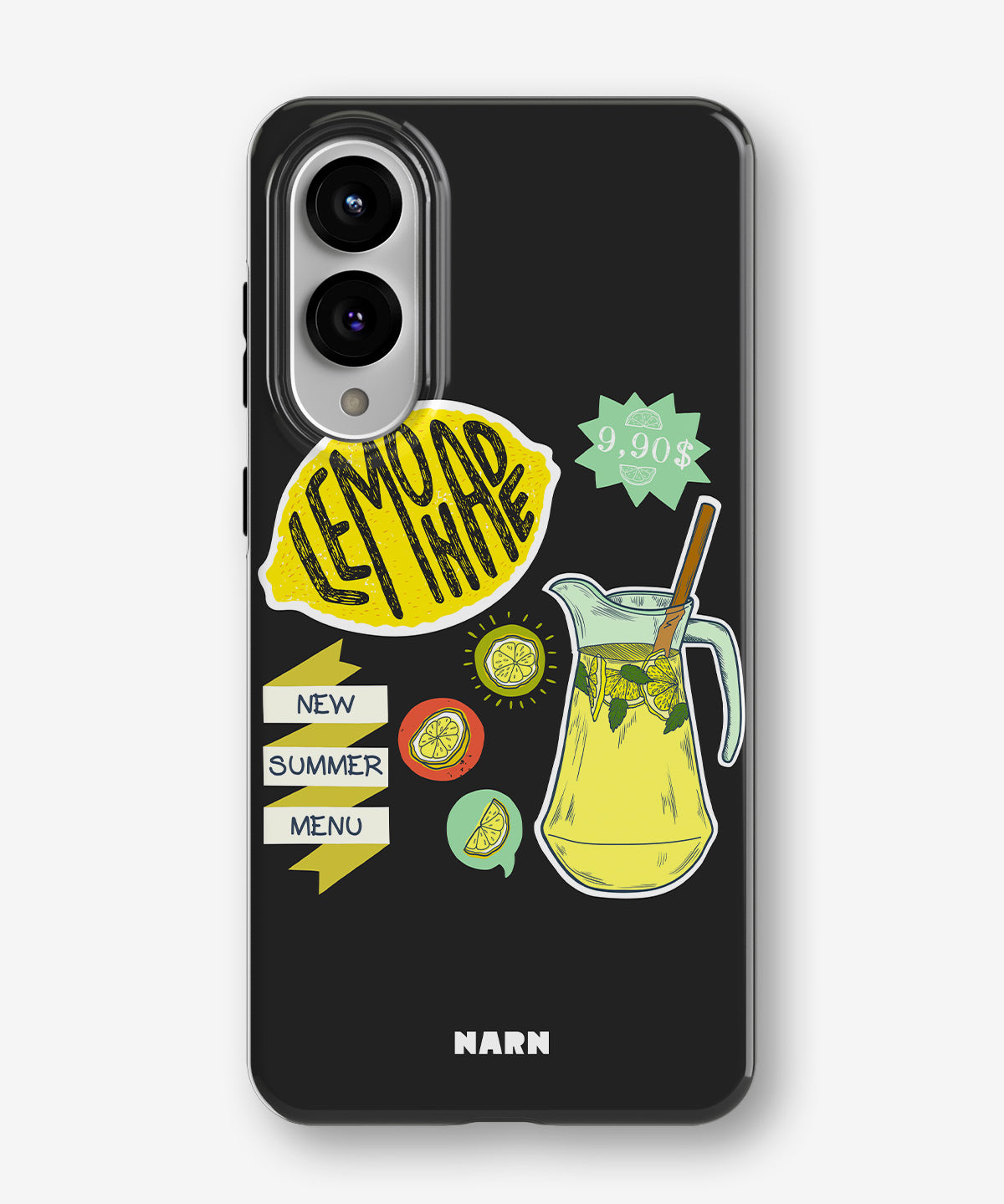 Samsung Galaxy S25 Edge Tough Case – Lemon Summer - View 1