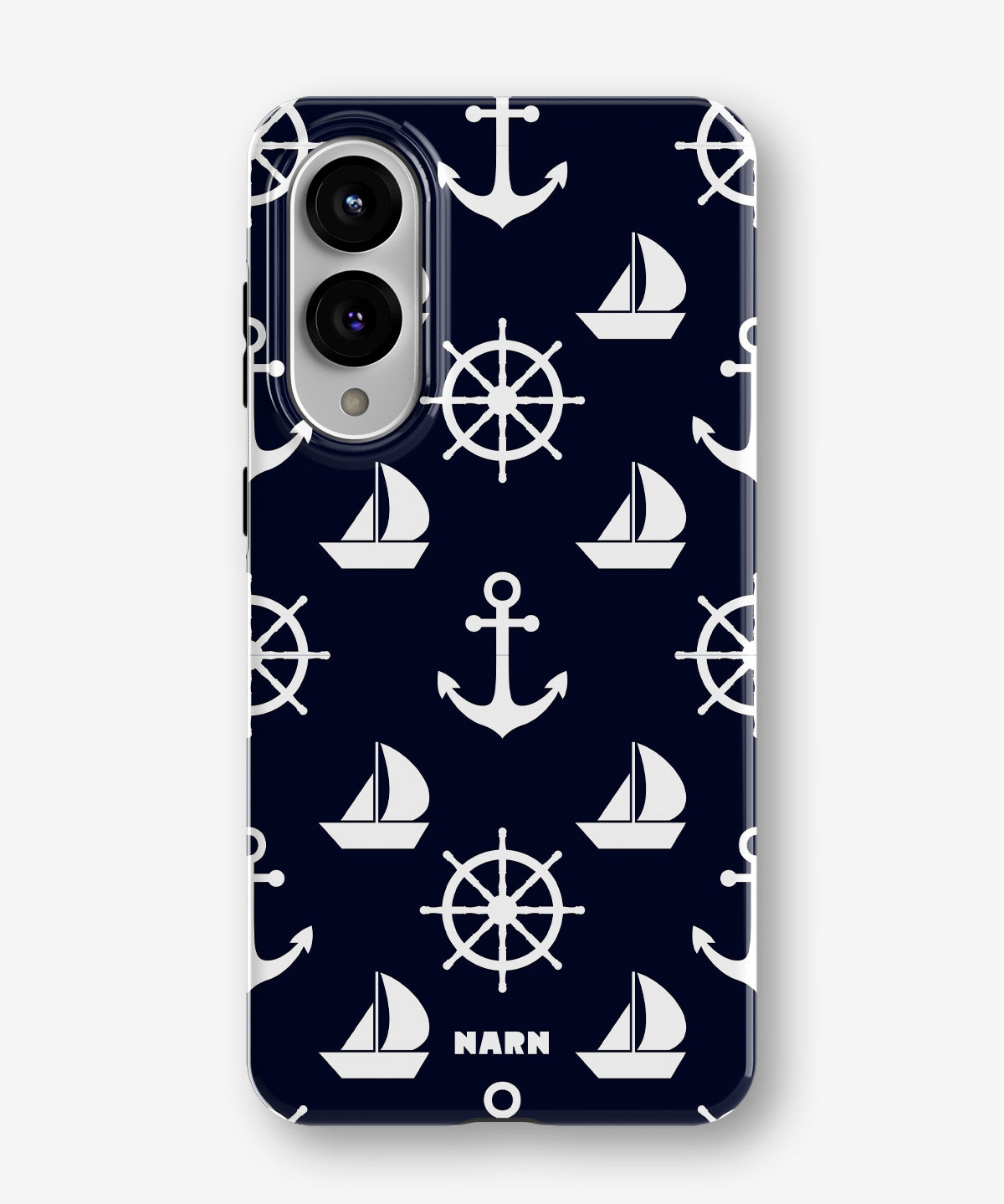 Samsung Galaxy S25 Edge Tough Case – Deep Blue Voyage - View 1