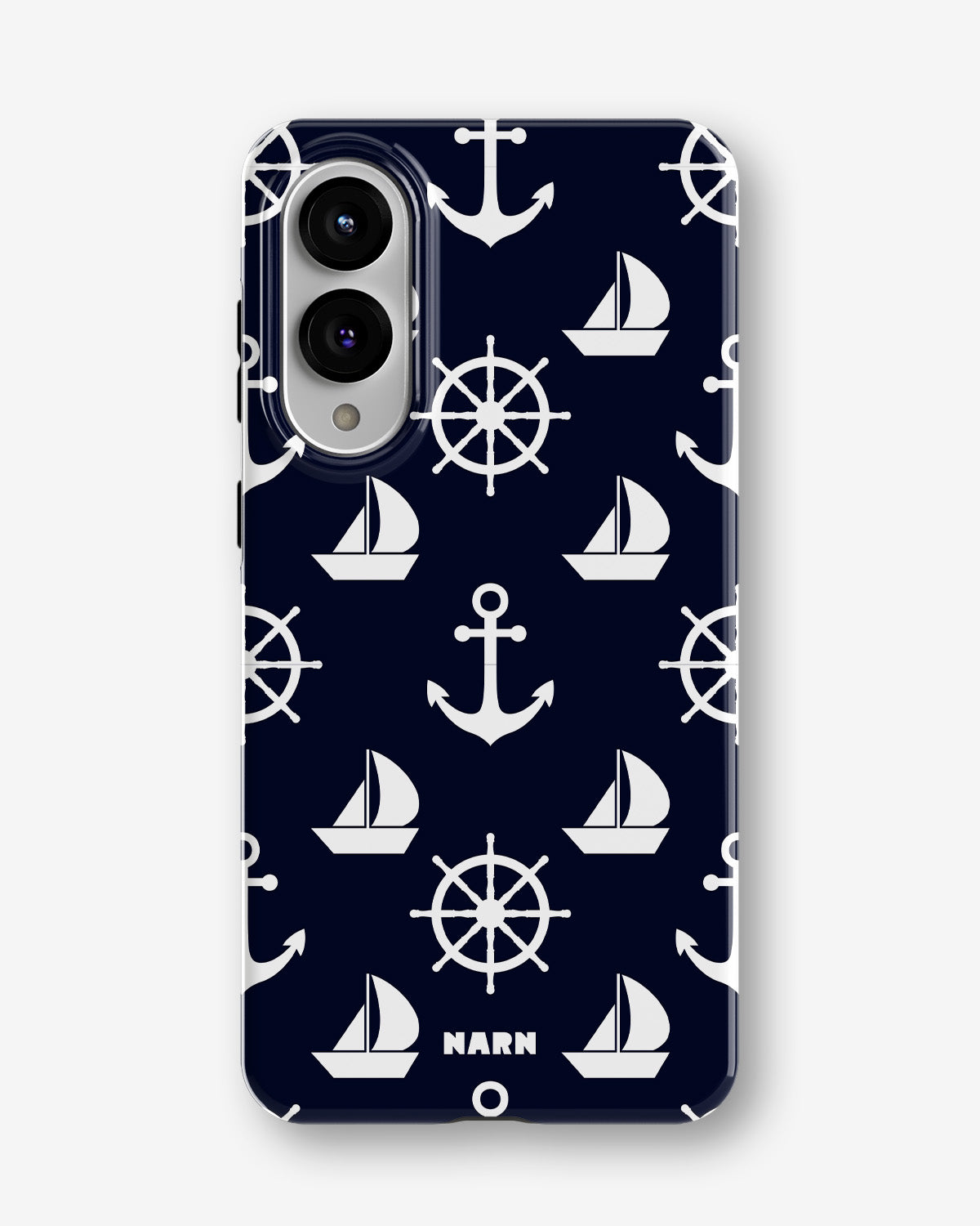 Samsung Galaxy S25 Edge Tough Case – Deep Blue Voyage - View 1