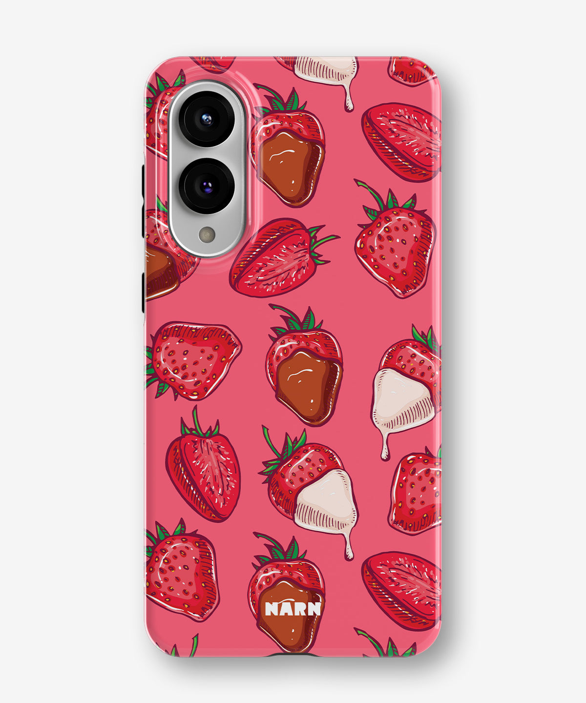 Samsung Galaxy S25 Edge Tough Case – Strawberry Chocolate - View 1