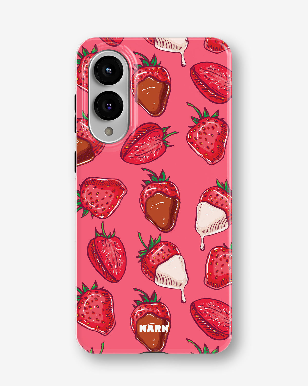 Samsung Galaxy S25 Edge Tough Case – Strawberry Chocolate - View 1