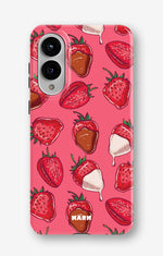Samsung Galaxy S25 Edge Tough Case – Strawberry Chocolate - View 1
