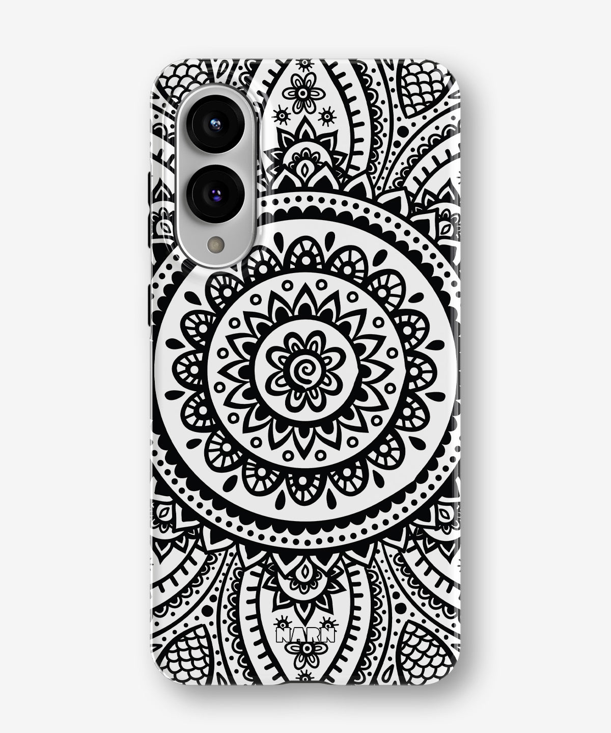 Samsung Galaxy S25 Edge Tough Case – Henna Mandala - View 1