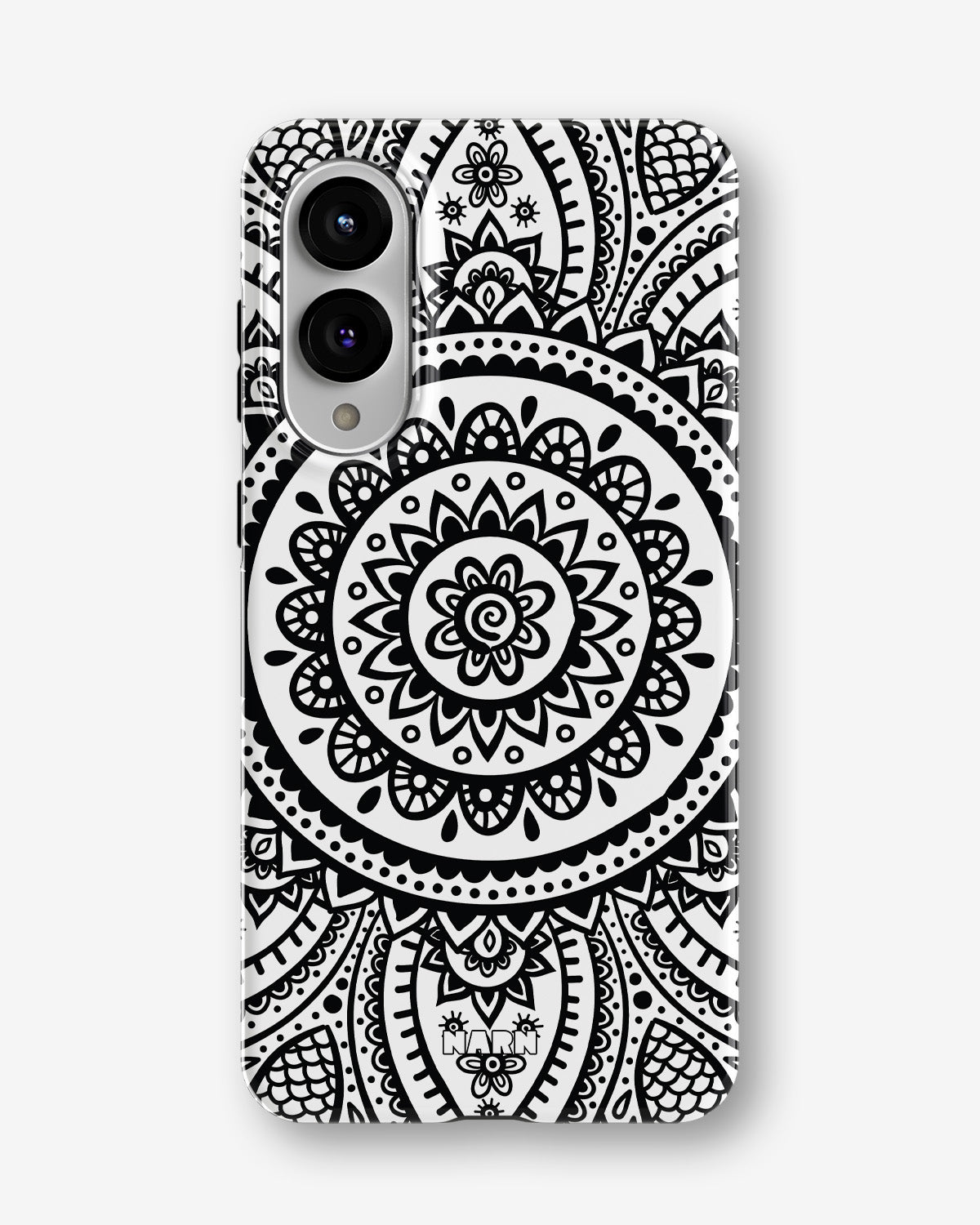 Samsung Galaxy S25 Edge Tough Case – Henna Mandala - View 1