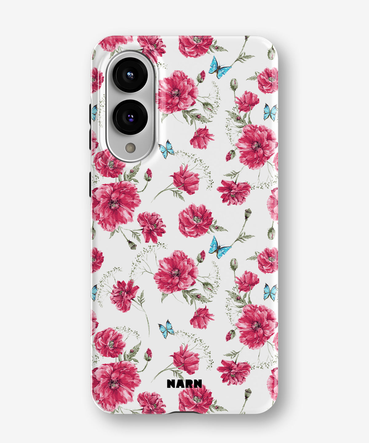 Samsung Galaxy S25 Edge Tough Case – Poppies in Bloom - View 1