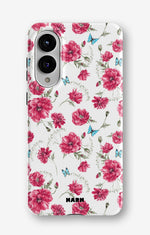 Samsung Galaxy S25 Edge Tough Case – Poppies in Bloom - View 1