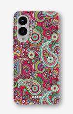 Samsung Galaxy S25 Edge Tough Case – Paisley Paradise - View 1