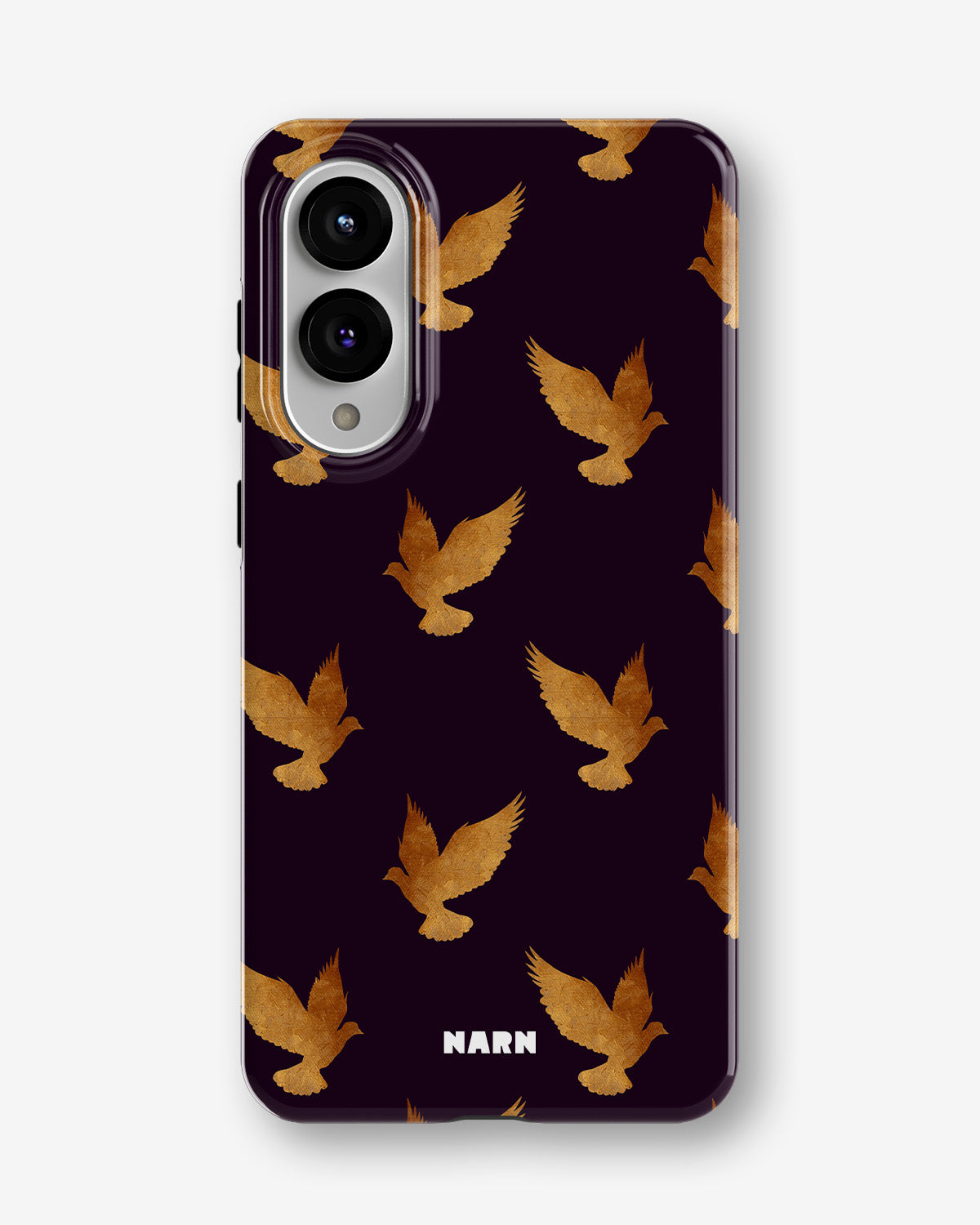 Samsung Galaxy S25 Edge Tough Case – Royal Doves - View 1