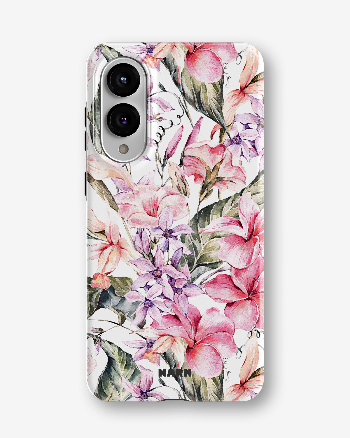Samsung Galaxy S25 Edge Tough Case – Watercolor Flowers - View 1
