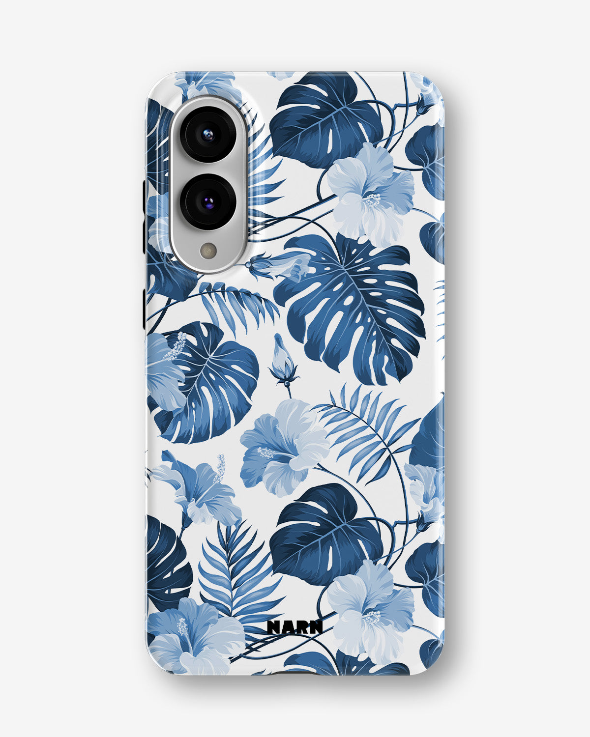 Samsung Galaxy S25 Edge Tough Case – Blue Tropics - View 1
