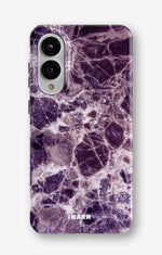 Samsung Galaxy S25 Edge Tough Case – Purple Marble - View 1