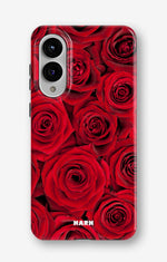 Samsung Galaxy S25 Edge Tough Case – Red Roses - View 1