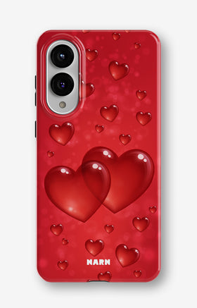 Samsung Galaxy S25 Edge Tough Case – Red Romance - View 1
