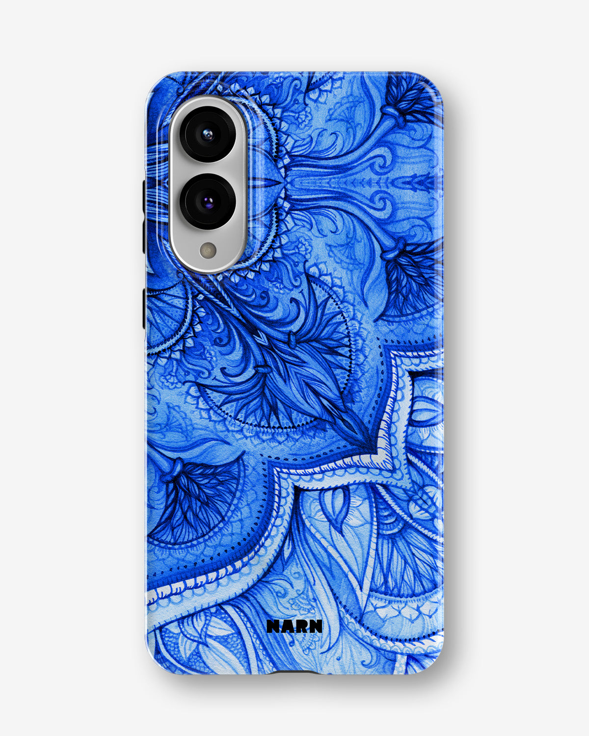 Samsung Galaxy S25 Edge Tough Case – Blue Vintage - View 1