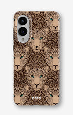 Samsung Galaxy S25 Edge Tough Case – Leopard Gaze - View 1