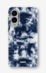 Samsung Galaxy S25 Edge Tough Case – Tie Dye Blue - View 1