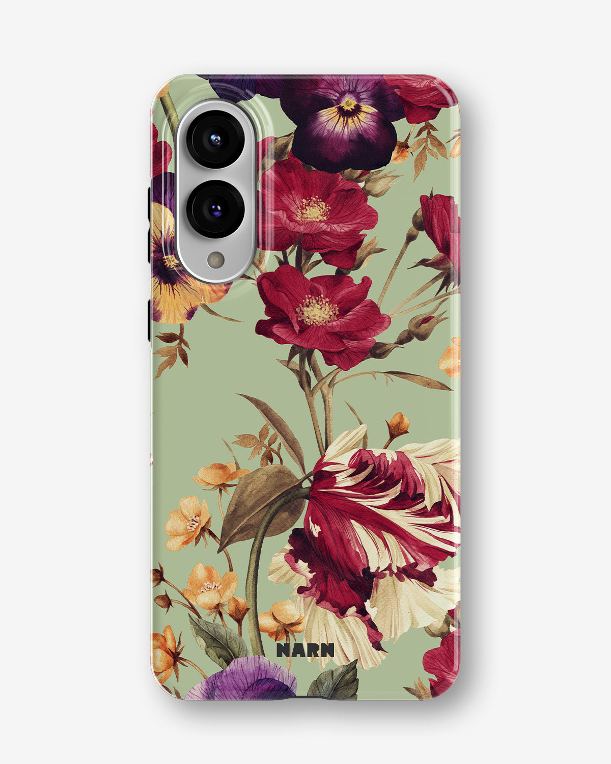Samsung Galaxy S25 Edge Tough Case – Pansy Pansy - View 1