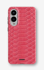 Samsung Galaxy S25 Edge Tough Case – Pink Snake - View 1