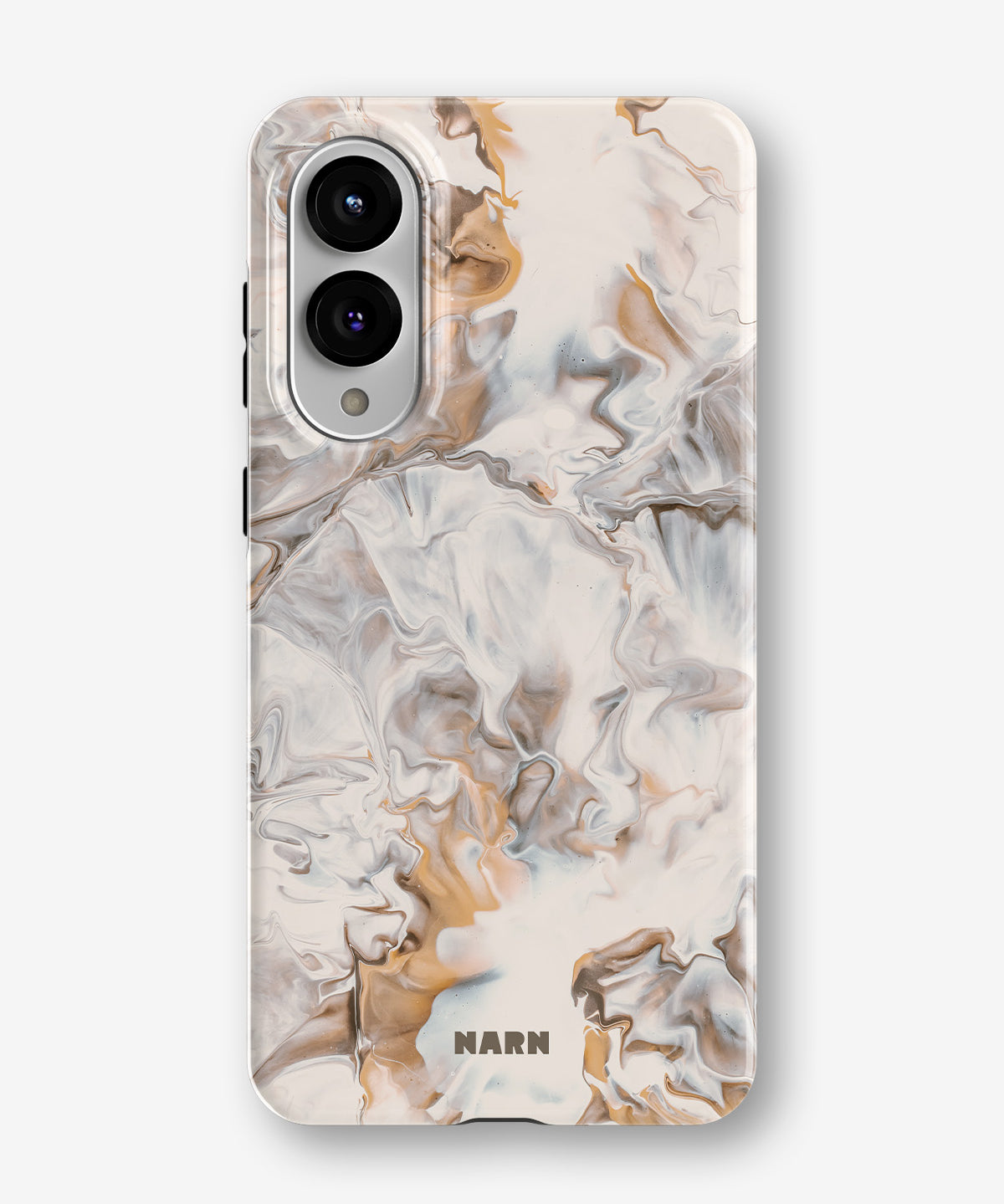Samsung Galaxy S25 Edge Tough Case – Icy Caramel - View 1