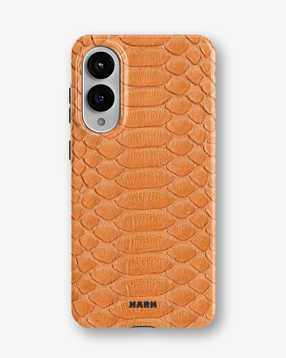 Samsung Galaxy S25 Edge Tough Case – Orange Snake - View 1