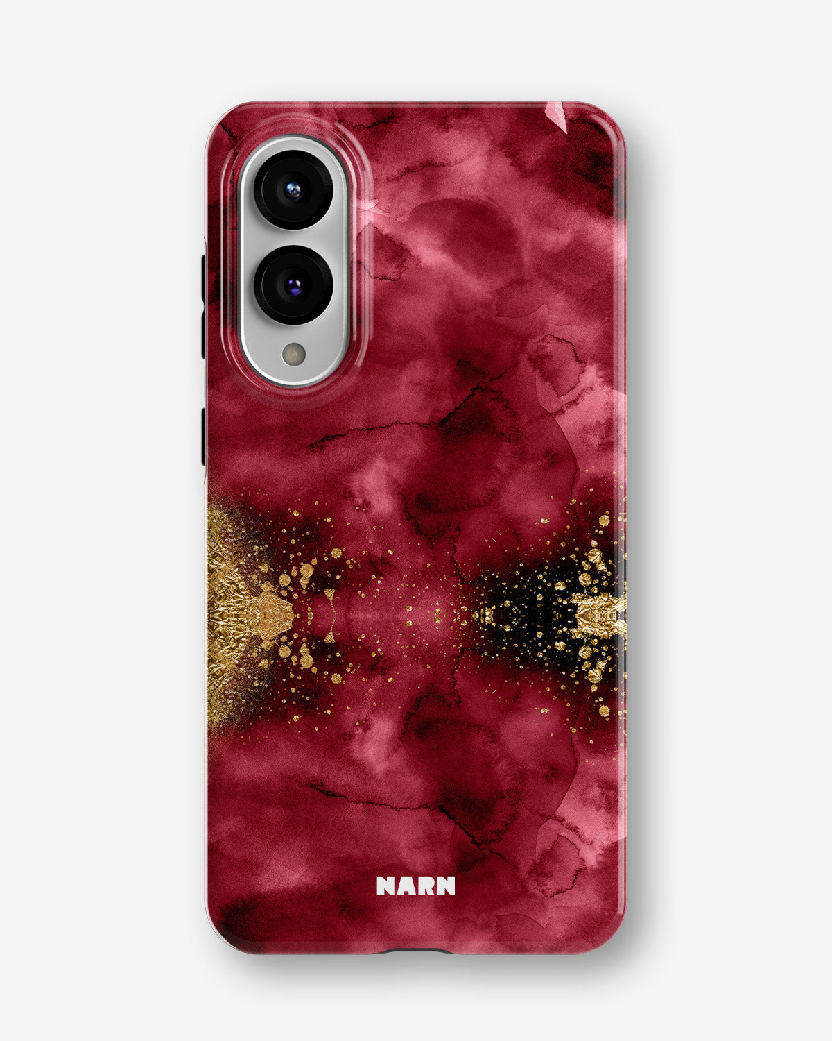 Samsung Galaxy S25 Edge Tough Case – Burgendy Shimmer - View 1