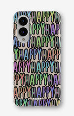 Samsung Galaxy S25 Edge Tough Case – Happy - View 1