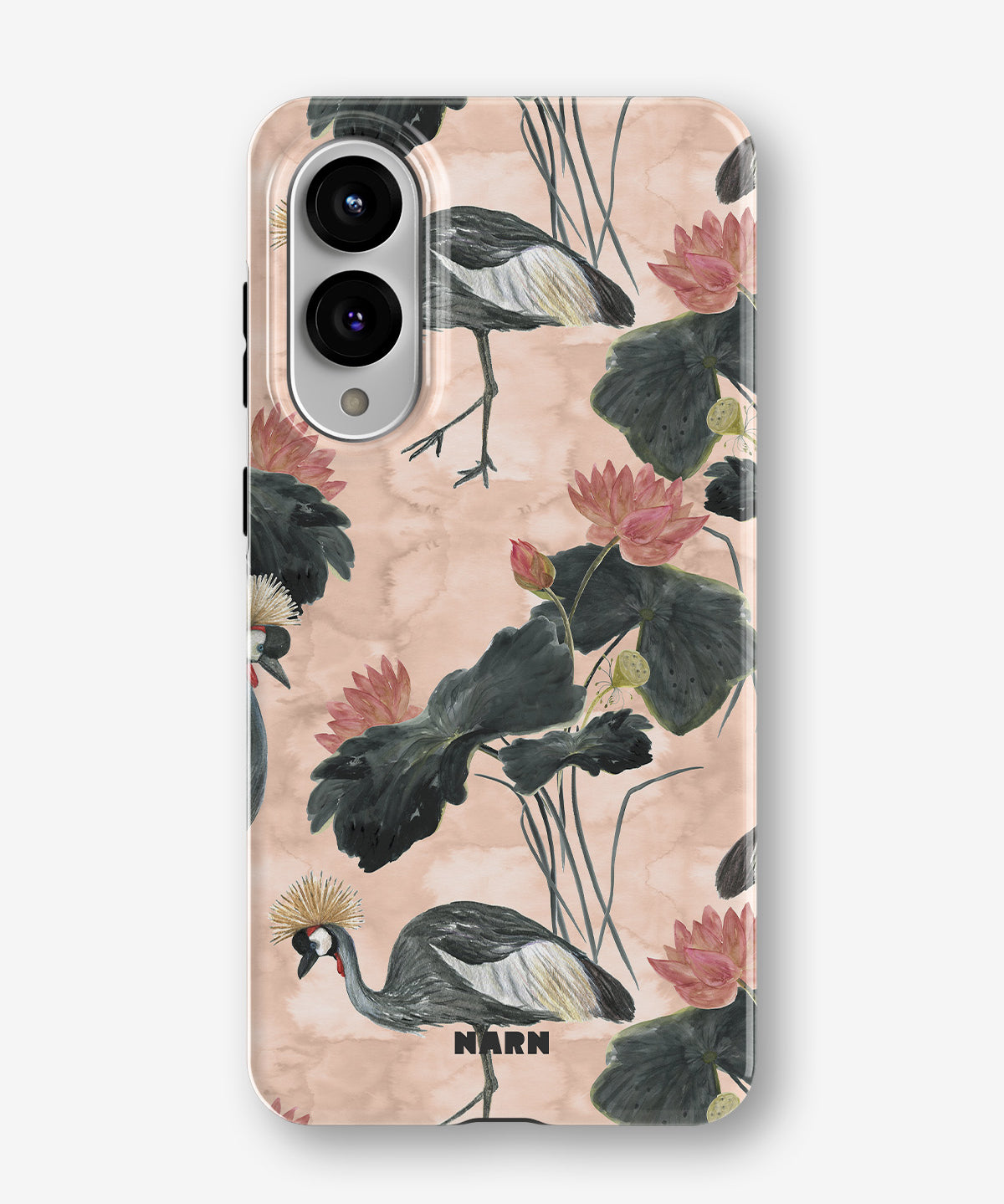 Samsung Galaxy S25 Edge Tough Case – Crowned Bird - View 1