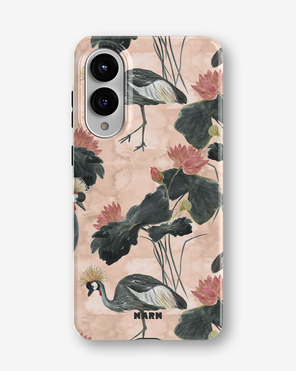 Samsung Galaxy S25 Edge Tough Case – Crowned Bird - View 1